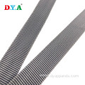 Durable Breathable 25mm Gray PP Polypropylene Webbing